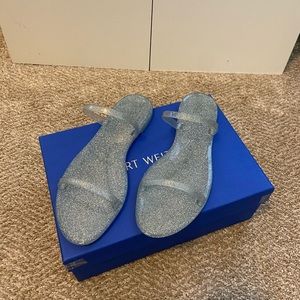NWT Stuart Weitzman Sawyer Slides 9